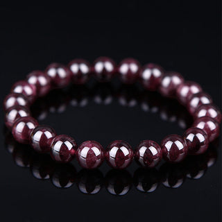 Buddha Gift Natural Garnet Bead Passion Bracelet