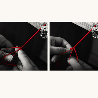 Buddha Gift 999 Gold Year of the Snake Design Handmade Luck Protection Rope Braided Bracelet