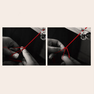 Buddha Gift 999 Gold Year of the Snake Mini Gold Bead Handmade Luck Protection Braided Bracelet