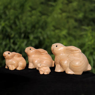 Buddha Gift Year Of The Snake Chinese Zodiac Fu Character Peach Wood Home Statue Decoration