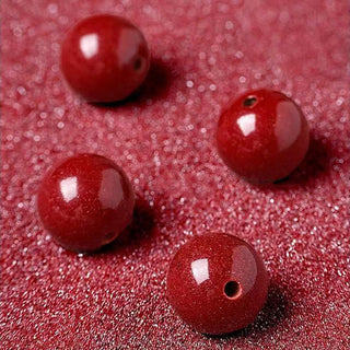 Buddha Gift Cinnabar Bead Hetian Jade Year Of The Snake Blessing Bracelet