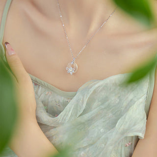 Buddha Gift Chalcedony Peace Buckle 999 Sterling Silver Lotus Positive Necklace Pendant