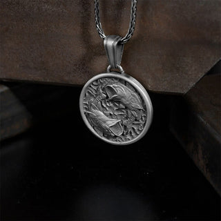 Buddha Gift Pure Tin Polishing Koi Fish Wealth Necklace Pendant