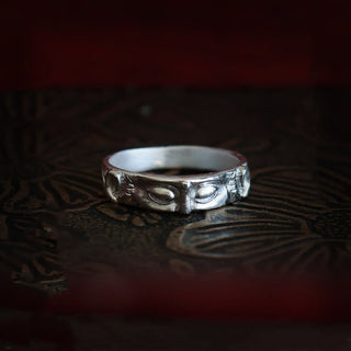 Buddha Gift 999 Sterling Silver Buddha Eyes Protection Ring
