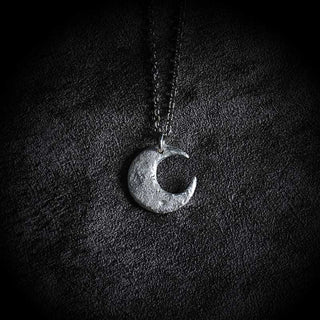 Buddha Gift 999 Sterling Silver Moon Balance Necklace Pendant