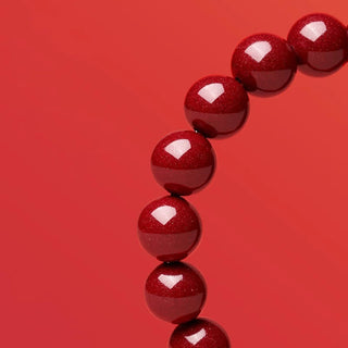 Buddha Gift Cinnabar Bead Hetian Jade Year Of The Snake Blessing Bracelet