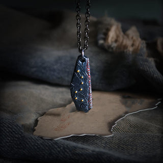 Buddha Gift 999 Sterling Silver Big Dipper Balance Necklace Pendant