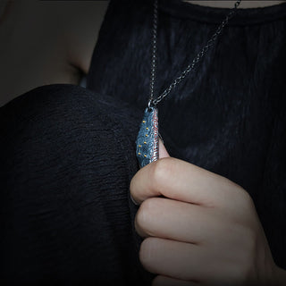 Buddha Gift 999 Sterling Silver Big Dipper Balance Necklace Pendant