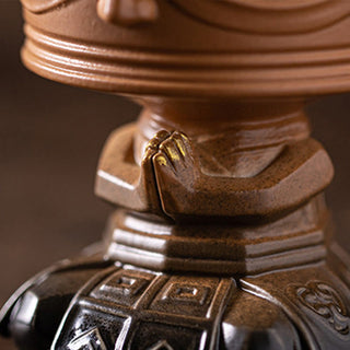 Buddha Gift Sanxingdui Healing Ceramic Incense Burner Desk Decoration