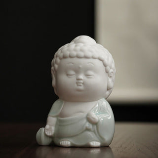 Buddha Gift Buddha Sitting Standing Reclining Ceramic Healing Incense Burner Desk Decoration