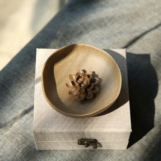 Buddha Gift Lotus Pedestal Healing Ceramic Incense Burner Decoration