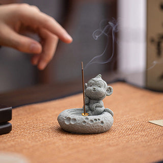 Buddha Gift Chinese Zodiac Healing Incense Burner Desk Decoration