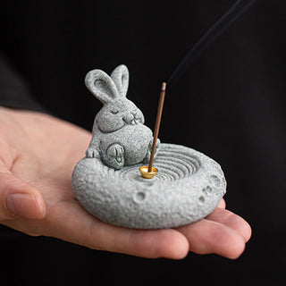 Buddha Gift Chinese Zodiac Healing Incense Burner Desk Decoration
