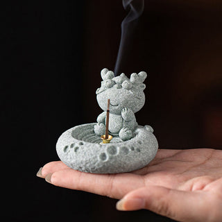 Buddha Gift Chinese Zodiac Healing Incense Burner Desk Decoration