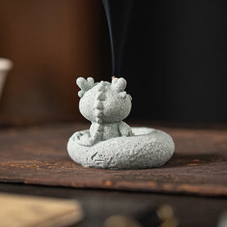 Buddha Gift Chinese Zodiac Healing Incense Burner Desk Decoration