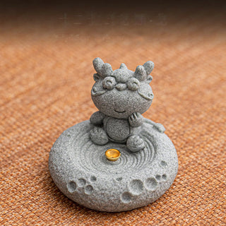 Buddha Gift Chinese Zodiac Healing Incense Burner Desk Decoration