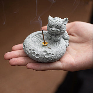 Buddha Gift Chinese Zodiac Healing Incense Burner Desk Decoration
