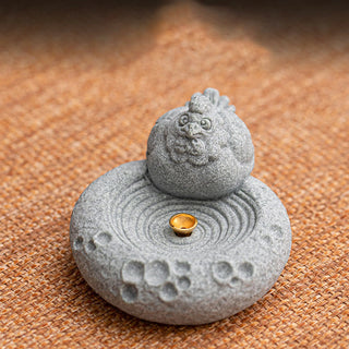 Buddha Gift Chinese Zodiac Healing Incense Burner Desk Decoration