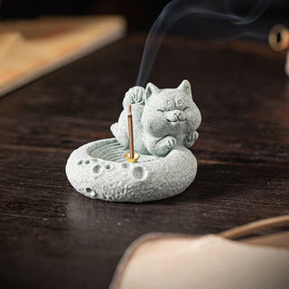 Buddha Gift Chinese Zodiac Healing Incense Burner Desk Decoration