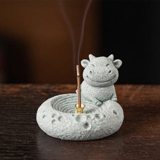 Buddha Gift Chinese Zodiac Healing Incense Burner Desk Decoration