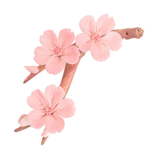 Buddha Gift Blooming Plum Blossom Branches Ceramic Healing Incense Burner Desk Decoration