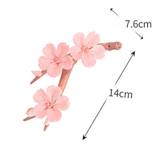 Buddha Gift Blooming Plum Blossom Branches Ceramic Healing Incense Burner Desk Decoration