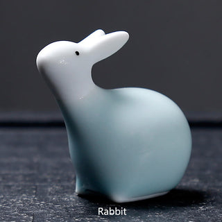 Buddha Gift Chinese Zodiac Ceramic Tea Pet Home Decoration