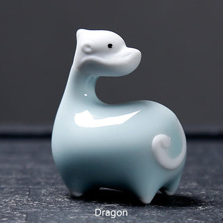 Buddha Gift Chinese Zodiac Ceramic Tea Pet Home Decoration