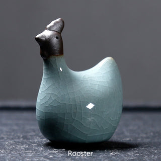 Buddha Gift Chinese Zodiac Ceramic Tea Pet Home Decoration