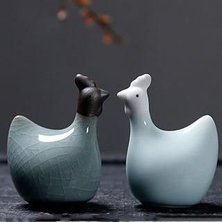 Buddha Gift Chinese Zodiac Ceramic Tea Pet Home Decoration