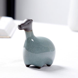 Buddha Gift Chinese Zodiac Ceramic Tea Pet Home Decoration