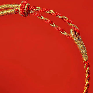 Buddha Gift Red String Yellow String Luck Bracelet