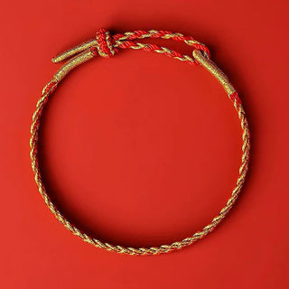 Buddha Gift Red String Yellow String Luck Bracelet