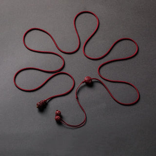 Buddha Gift Natural Cinnabar Chinese Zodiac Gourd Calm Blessing Red String Belly Chain