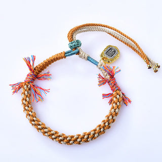 Buddha Gift Tibetan Colored Rope Zakiram Goddess Of Wealth Adjustable Protection Bracelet