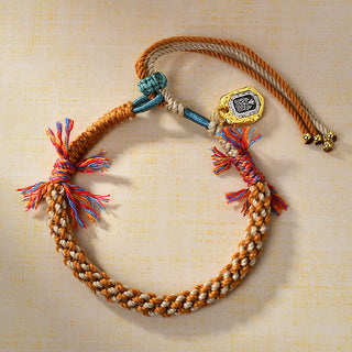 Buddha Gift Tibetan Colored Rope Zakiram Goddess Of Wealth Adjustable Protection Bracelet