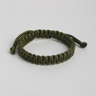 Buddha Gift Handmade Colorful Rope Braided Bracelet