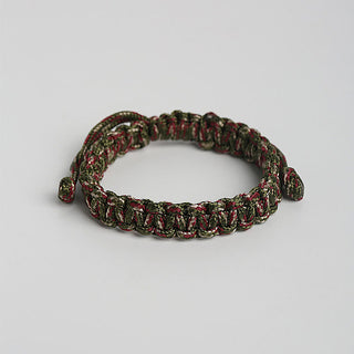 Buddha Gift Handmade Colorful Rope Braided Bracelet