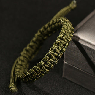 Buddha Gift Handmade Colorful Rope Braided Bracelet