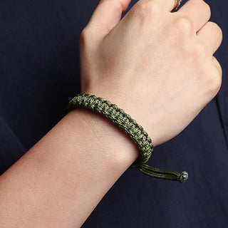 Buddha Gift Handmade Colorful Rope Braided Bracelet