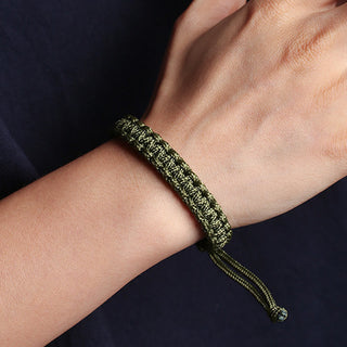 Buddha Gift Handmade Colorful Rope Braided Bracelet