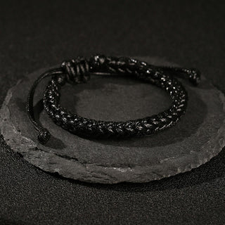 Buddha Gift Handmade Eight Thread Peace Knot Wax Cord Rope Braided Bracelet