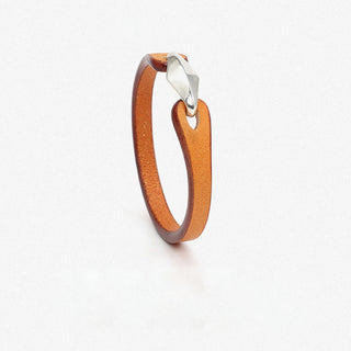 Buddha Gift 925 Sterling Silver Leather Multi-turn Protection Bracelet