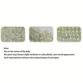 Buddha Gift 925 Sterling Silver Natural Hetian Jade Gourd Peace Buckle Zircon Luck Bracelet Necklace Pendant Earrings