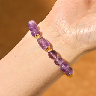 Buddha Gift Citrine Amethyst Pixiu Prosperity Bracelet