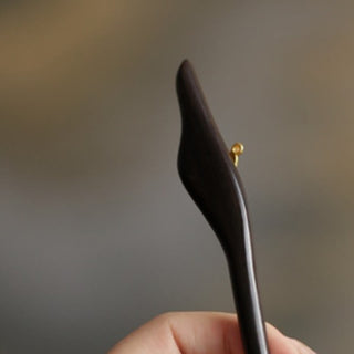 Buddha Gift Auspicious Cloud Sandalwood Rabbit Protection Hairpin