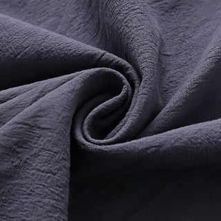 Buddha Gift 2Pcs Simple Design Chinese Frog-Button Shirt Drawstring Wide Leg Pants With Pockets Men's Meditation Cloth Set