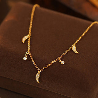 Buddha Gift 925 Sterling Silver Zircon Little Pepper Charm Protection Anklet