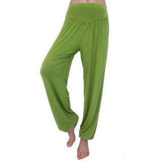 Buddha Gift Solid Color Modal Yoga Dance Long Harem Pants