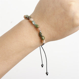 Buddha Gift You Are Amazing Rhyolite Sun Stone Positive Bracelet